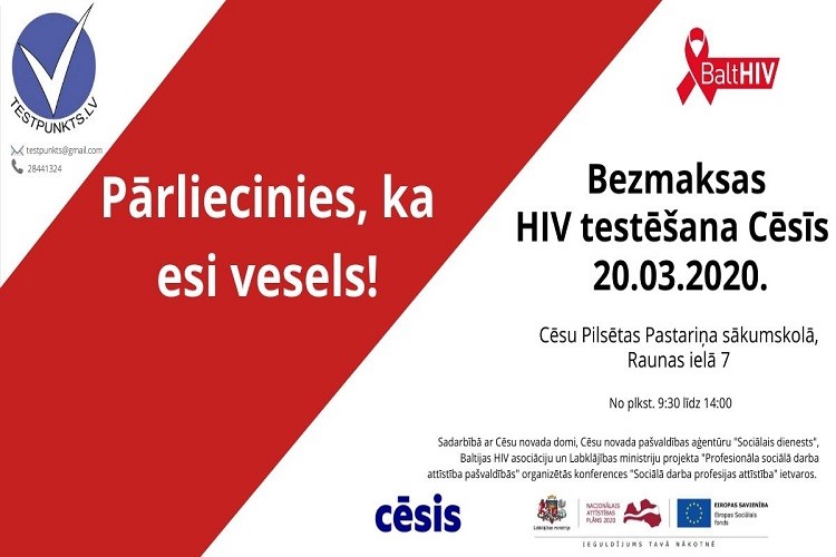 HIV diena Cēsīs