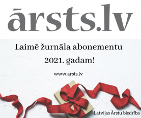 Laimē Ārsts.lv abonementu 2021. gadam